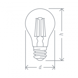Лампа светодиодная 71 305 NLL-F-A60-6-230-2.7K-E27 6Вт грушевидная 2700К тепл. бел. E27 650лм 220-240В Navigator 71305