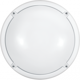 Светильник светодиодный 71 622 OBL-R1-7-4K-WH-IP65-LED-SNRV 7Вт 4000К IP65 520лм ЖКХ с оптико-акустич. датчиком круг бел. (аналог НПП) ОНЛАЙТ 71622
