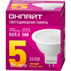 Лампа светодиодная 71 637 OLL-MR16-5-230-3K-GU5.3 5Вт 3000К тепл. бел. GU5.3 350лм 220-240В ОНЛАЙТ 71637