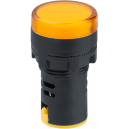 Лампа индикаторная 82 802 NBI-I-AD22-230-Y d22мм 230В AC/DC жел. Navigator 82802