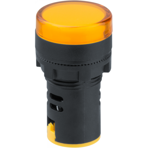 Лампа индикаторная 82 802 NBI-I-AD22-230-Y d22мм 230В AC/DC жел. Navigator 82802