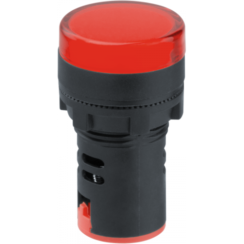 Лампа индикаторная 82 805 NBI-I-AD22-24-R d22мм 24В AC/DC красн. Navigator 82805