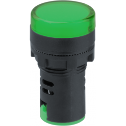 Лампа индикаторная 82 807 NBI-I-AD22-24-G d22мм 24В AC/DC зел. Navigator 82807