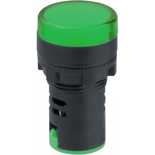 Лампа индикаторная 82 807 NBI-I-AD22-24-G d22мм 24В AC/DC зел. Navigator 82807