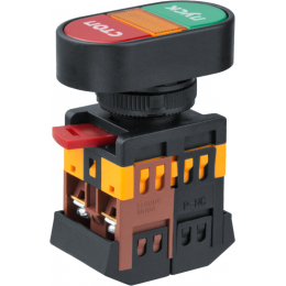 Кнопка d22мм 230В NO+NC 82 809 NBI-B-02 Пуск-Стоп Navigator 82809