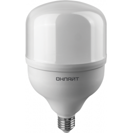 Лампа светодиодная высокомощная 82 905 OLL-T125-50-230-865-E27Е40 50Вт 6500К холод. бел. E27/E40 3500лм 176-264В ОНЛАЙТ 82905