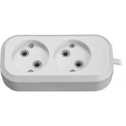 Удлинитель 2х3м без заземл. 10А IP20 90504 OPE-S-02-300-X-2х1 ОНЛАЙТ 90504