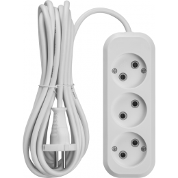 Удлинитель 3х1.5м без заземл. 10А IP20 90506 OPE-S-03-150-X-2х1 ОНЛАЙТ 90506