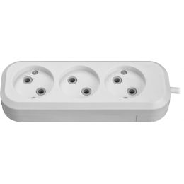 Удлинитель 3х5м без заземл. 10А IP20 90509 OPE-S-03-500-X-2х1 ОНЛАЙТ 90509