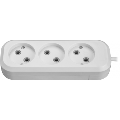 Удлинитель 3х5м без заземл. 10А IP20 90509 OPE-S-03-500-X-2х1 ОНЛАЙТ 90509