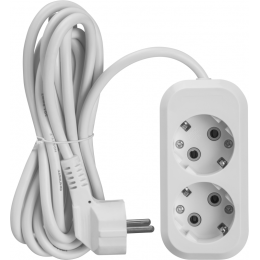 Удлинитель 2х5м с заземл. 16А IP20 90514 OPE-S-02-500-Е-3х1 ОНЛАЙТ 90514