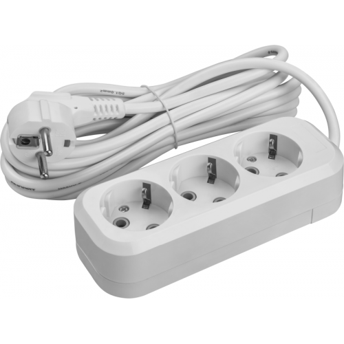 Удлинитель 3х5м с заземл. 16А IP20 90518 OPE-S-03-500-Е-3х1 ОНЛАЙТ 90518