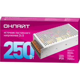 Драйвер для светодиодной ленты 90 645 OD-P250-IP20-24V ОНЛАЙТ 90645