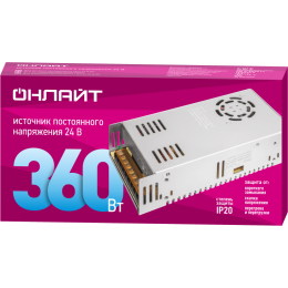 Драйвер для светодиодной ленты 90 646 OD-P360-IP20-24V ОНЛАЙТ 90646