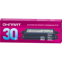 Драйвер для светодиодной ленты 90 648 OD-P30-IP67-24V ОНЛАЙТ 90648