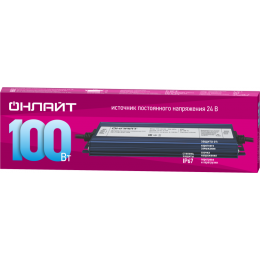Драйвер для светодиодной ленты 90 651 OD-P100-IP67-24V ОНЛАЙТ 90651