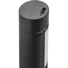 Фонарь аккумуляторный ручной 90 863 OPT-CP07-ACCU пласт.1LED 5Вт+6LED 1.2Вт li-ion 1.2А.ч 4 реж. ОНЛАЙТ 90863