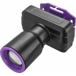 Фонарь аккумуляторный налобный 90 864 OPT-H06-ACCU 1LED 5Вт 3 реж. Li-Ion 1.2А.ч ОНЛАЙТ 90864