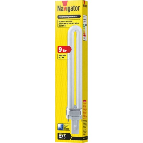 Лампа люминесцентная компакт. 94 072 NCL-PS-09-860-G23 Navigator 94072