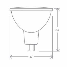 Лампа светодиодная 94 245 NLL-MR16-7-230-4K-GU5.3 7Вт 4000К нейтр. бел. GU5.3 500лм 220-240В Navigator 94245