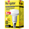 Лампа светодиодная 94 259 NLL-R50-5-230-2.7K-E14 5Вт 2700К тепл. бел. E14 375лм 176-264В Navigator 94259