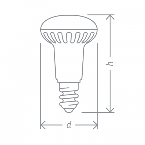 Лампа светодиодная 94 259 NLL-R50-5-230-2.7K-E14 5Вт 2700К тепл. бел. E14 375лм 176-264В Navigator 94259