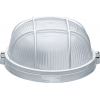 Светильник ЛОН 94 803 NBL-R2-60-E27/WH 1х60Вт E27 IP54 (аналог НПБ 1302 бел. круг с решеткой 60Вт) Navigator 94803