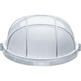 Светильник ЛОН 94 807 NBL-R2-100-E27/WH 1х100Вт E27 IP54 (аналог НПБ 1102 бел. круг с решеткой 100Вт) Navigator 94807