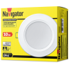 Светильник светодиодный 94 836 NDL-P1-10W-840-WH-LED 10Вт 4000К IP44 750лм 176-264В (аналог R80 100Вт) Navigator 94836