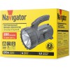 Фонарь-прожектор аккумуляторный кемпинговый 94 975 NPT-SP12-ACCU 1LED 3Вт 18 + 4LED аккум. 3.7В 4А.ч NAVIGATOR 94975