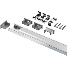 Профиль накладной для светодиод. ленты 95 326 NPR-01-SET с рассеив. поликарбонат алюм. NAVIGATOR 95326