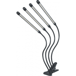 Светильник светодиодный 95 584 NDF-FITO-C01-01-40W-BL 40Вт IP40 на прищепке с таймером для растений полного спектра Navigator 95584