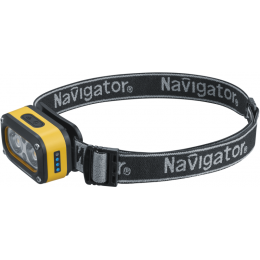 Фонарь аккумуляторный налобный 95 628 NPT-H43-ACCU 1LEDx3Вт 1LEDx3Вт 5реж Li-ion 0.5А.ч NAVIGATOR 95628