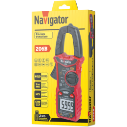 Клещи токовые 95 780 NMT-Cm-206B True RMS 600В/600А Navigator 95780