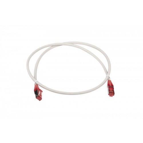 Патч-корд кат.5E F/UTP экранир. LSZH PC-LPM-STP-RJ45-RJ45-C5e-1M-LSZH-GY 1м сер. Hyperline 42308