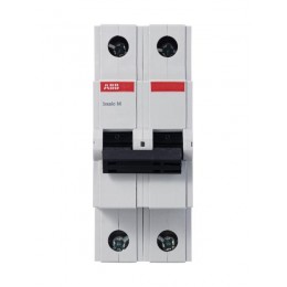 Выключатель автоматический модульный 2п C 25А 4.5кА Basic M BMS412C25 ABB 2CDS642041R0254
