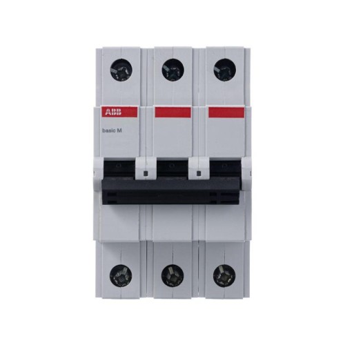 Выключатель автоматический модульный 3п C 10А 4.5кА Basic M BMS413C10 ABB 2CDS643041R0104