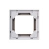 Рамка Levit 1п кофе макиато/бел. ABB 2CHH015010A6018