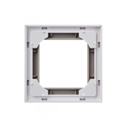 Рамка Levit 1п кофе макиато/бел. ABB 2CHH015010A6018