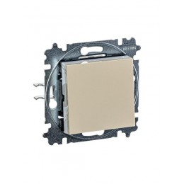 Выключатель 1-кл. СП Levit IP20 сл. кость/бел. ABB 2CHH590145A6017