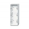 Коробка для открытого монтажа 3 поста Basic 55 альп. бел. ABB 2CKA001799A0976