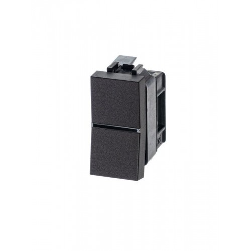 Выключатель 1-кл. 1п 1мод. СП Zenit 16А IP20 с клавишей антрацит ABB 2CLA210100N1801