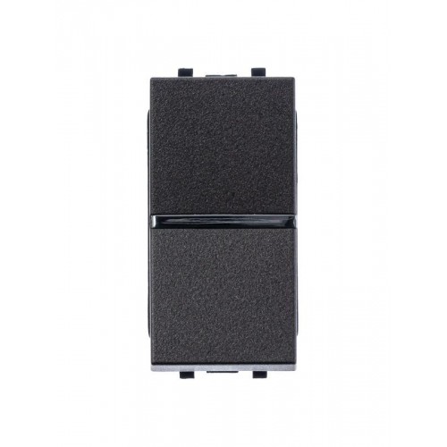 Выключатель 1-кл. 1п 1мод. СП Zenit 16А IP20 с клавишей антрацит ABB 2CLA210100N1801