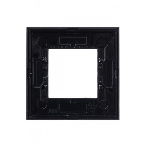 Рамка 1-м 2мод. Zenit антрацит ABB 2CLA227100N1801