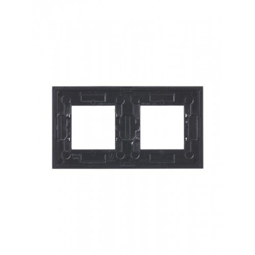 Рамка 2-м 4мод. Zenit антрацит ABB 2CLA227200N1801