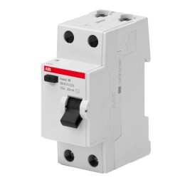 Выключатель диф. тока 2п 25А 30мА тип AC Basic M BMF41225 ABB 2CSF602041R1250