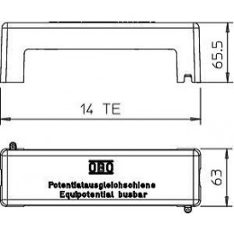 Крышка для 1801 VDE PS 1801 AH OBO 5015707