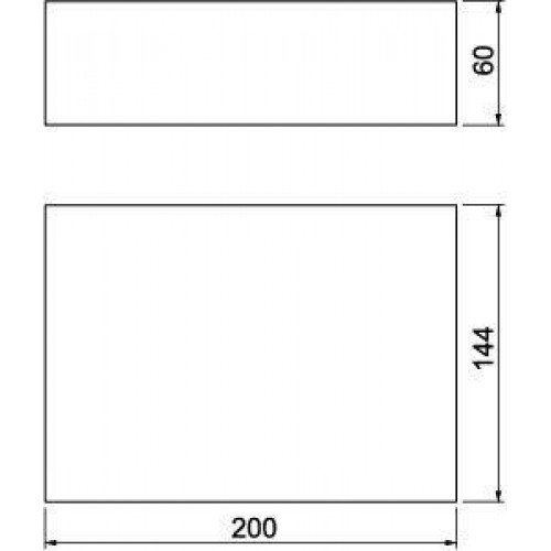 Пеноблок огнестойкий 200х144х60 FBA-B200-14 OBO 7202505