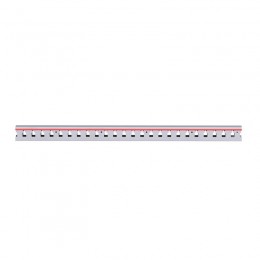 Кабель-канал перфорированный 25х30 L2000 RL12 сер. DKC 00127RL