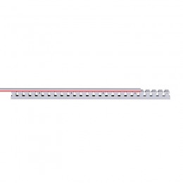 Кабель-канал перфорированный 25х30 L2000 RL12 сер. DKC 00127RL